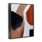 Stupell Industries Rare Earth Tones Abstract Framed Giclee Wall Art Design by Pamela Munger
